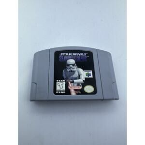 Star Wars Shadows of the Empire Nintendo 64 N64 Authentic Gaming Vintage Retro